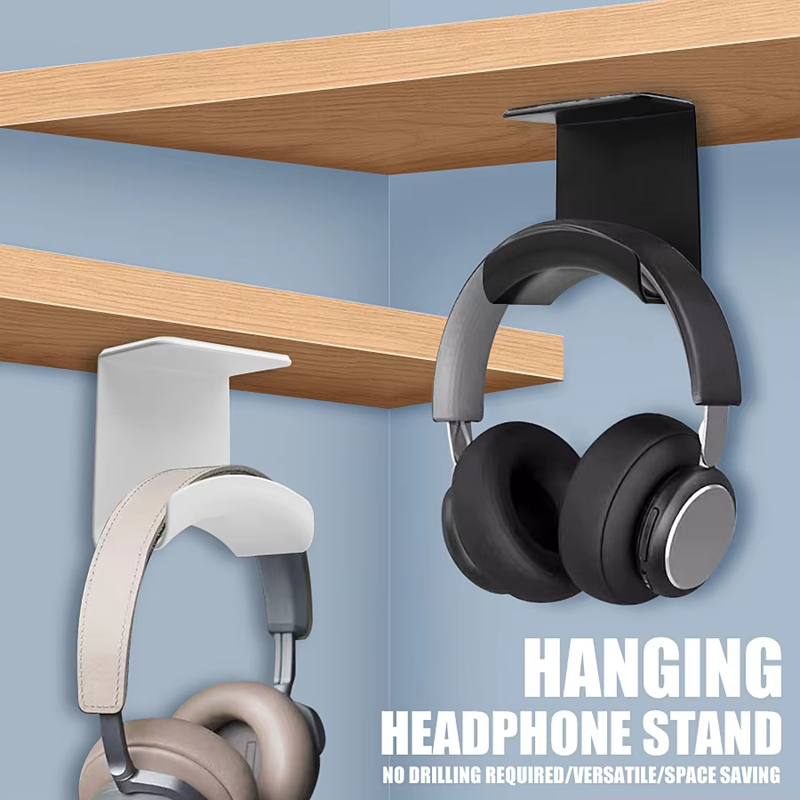 Desk Setup Stand - حامل سماعات رأس عالمي لاصق من
