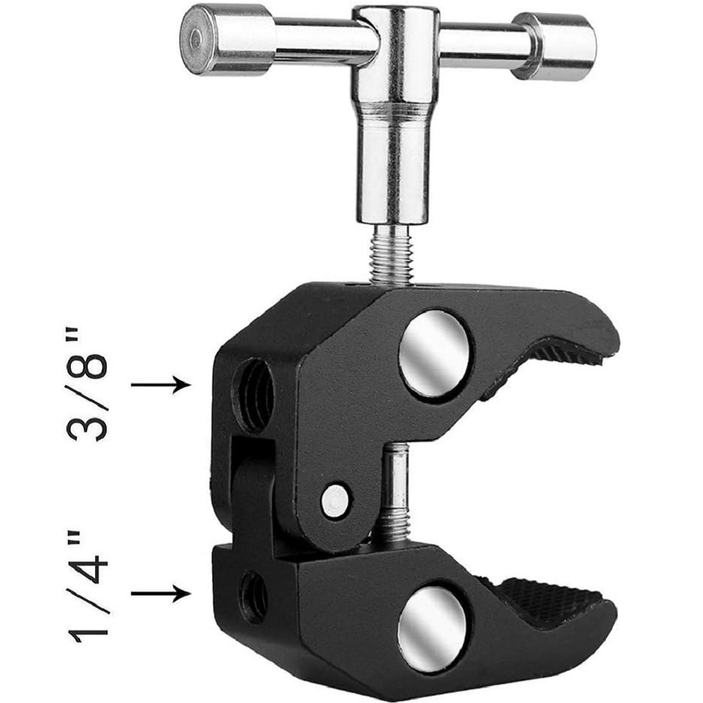 Monitor Arm Clamp - كبير الذراع كليب Ballhead المشبك مزدوج