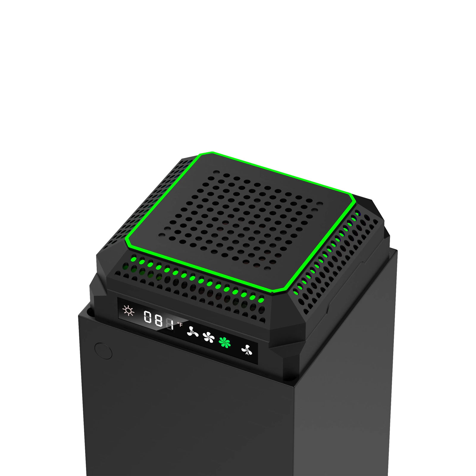 Desk Setup Xbox - مروحة تبريد LED RGB مع تحكم