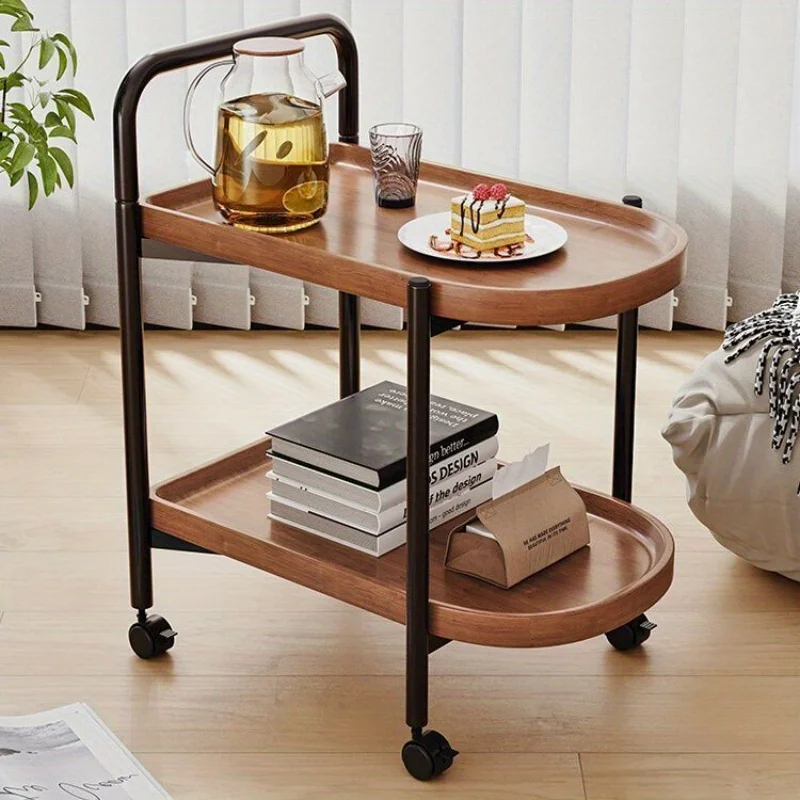 Desk Setup Minimalist - طاولة جانبية متحركة على الطراز الاسكندنافي،