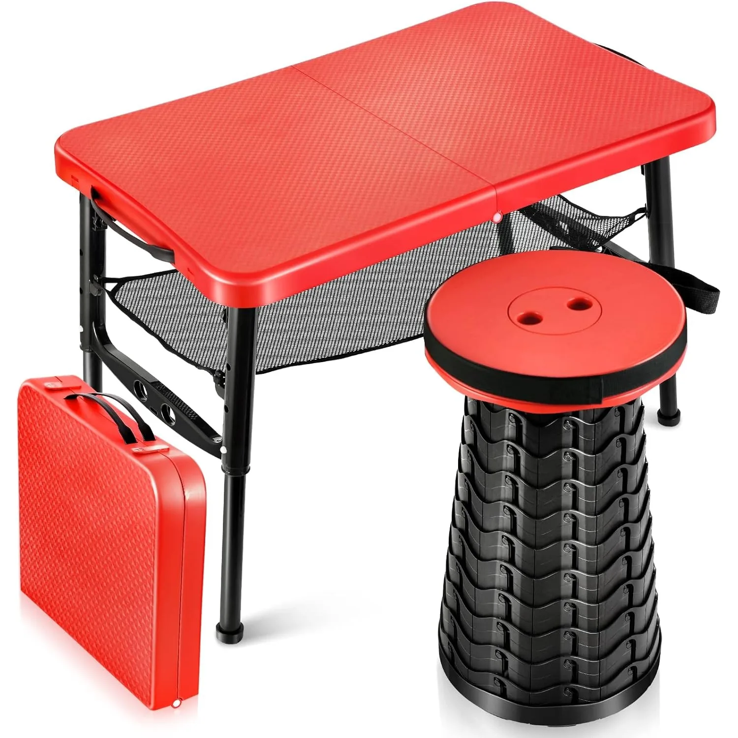 Desk Setup For Laptop - قابل للسحب طاولة قابلة للطي ومقعد