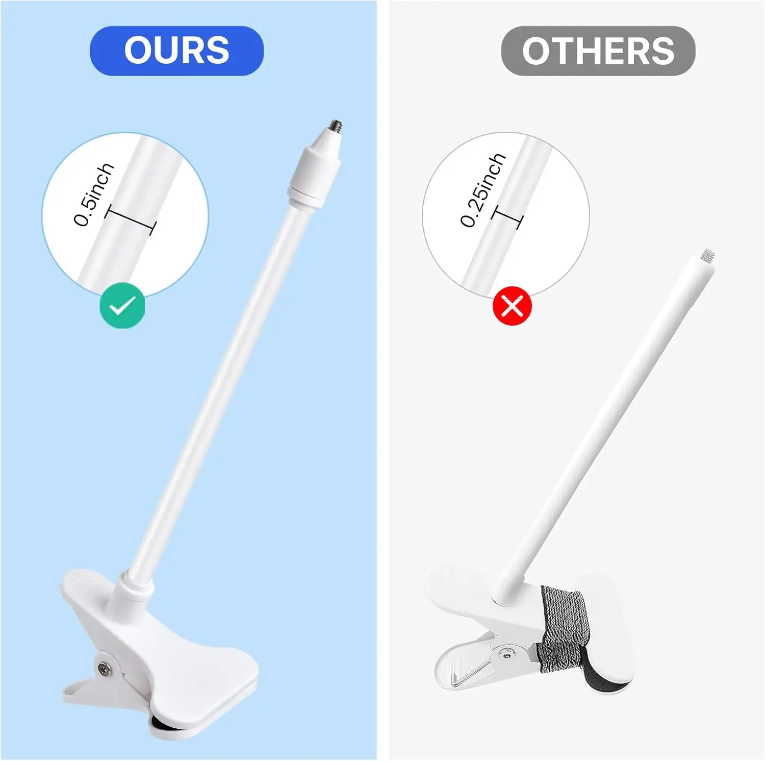 25 سنتيمتر/41 سنتيمتر مرنة مرا - مراجعة Monitor Arm Clamp وسعره