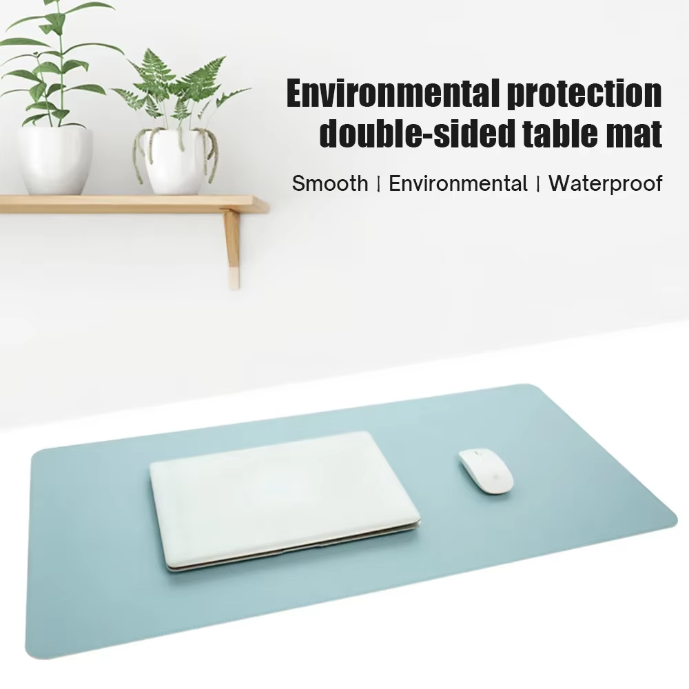 سجادة مكتب مقاومة للماء من الج - مراجعة Desk Pad Leather Large وسعره