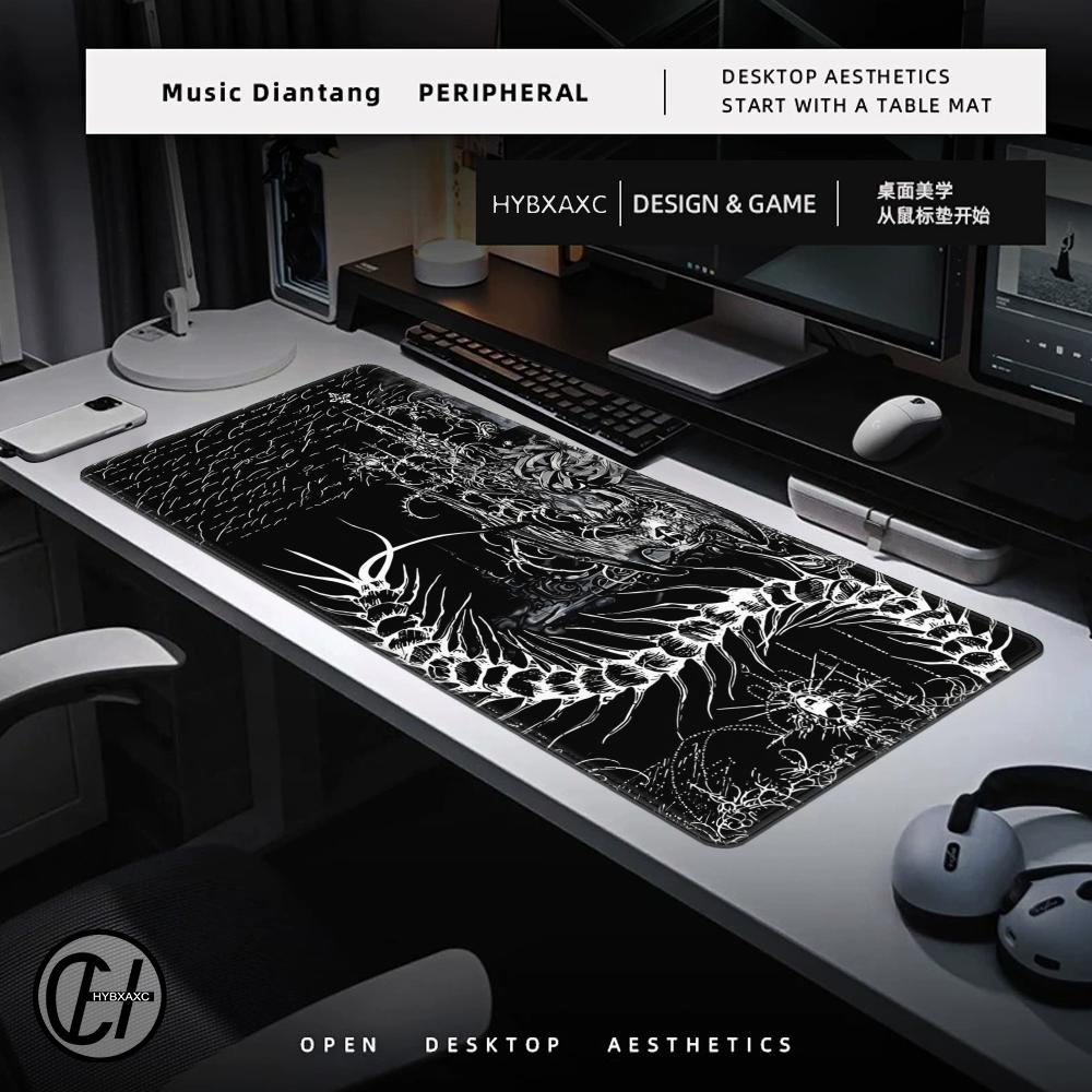 سجادة مكتب سايبرسيجيليزم سوداء - مراجعة Desk Setup Black وسعره