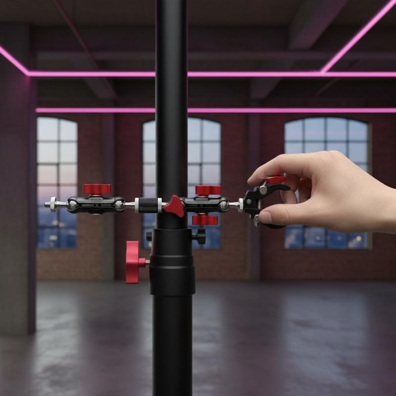 مشبك كاميرا فائق القوة معدني م - مراجعة Monitor Arm Clamp وسعره