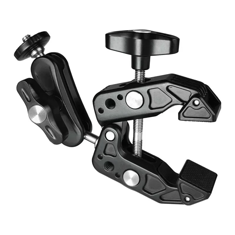 مشبك معدني فائق مع دوران 360 د - مراجعة Monitor Arm Clamp وسعره