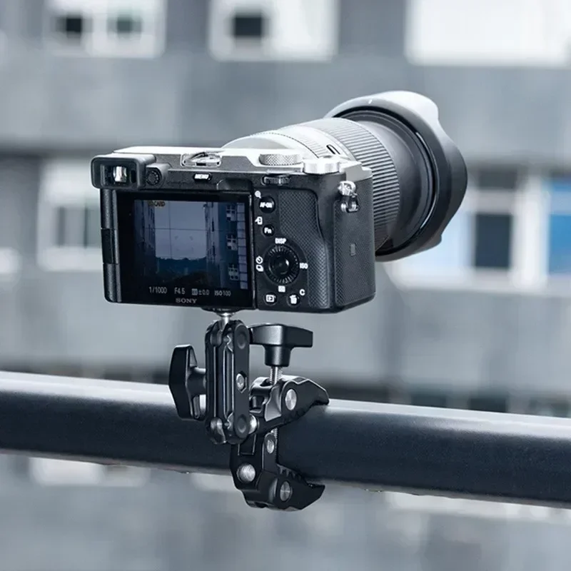 مشبك معدني فائق مع دوران 360 د - مراجعة Monitor Arm Clamp وسعره
