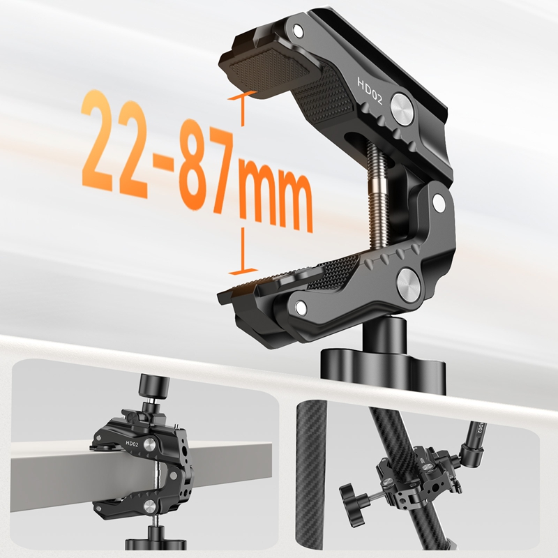 Ulanzi طقم ذراع سحري 10 بوصة H - مراجعة Monitor Arm Clamp وسعره