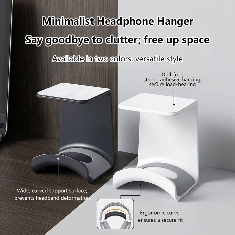 حامل سماعات رأس عالمي لاصق من  - مراجعة Desk Setup Stand وسعره