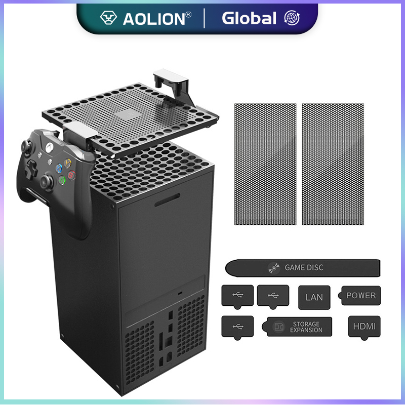 غطاء مرشح الغبار Aolion لسلسلة - مراجعة Desk Setup Xbox وسعره
