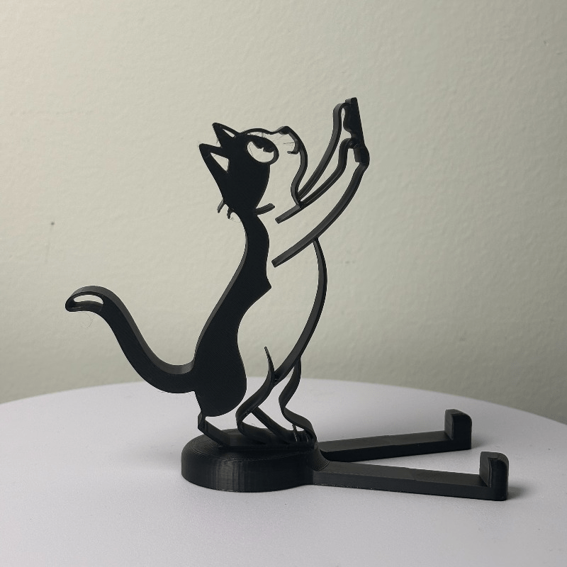 حامل هاتف على شكل قطة بتصميم خ - مراجعة Desk Setup Stand وسعره