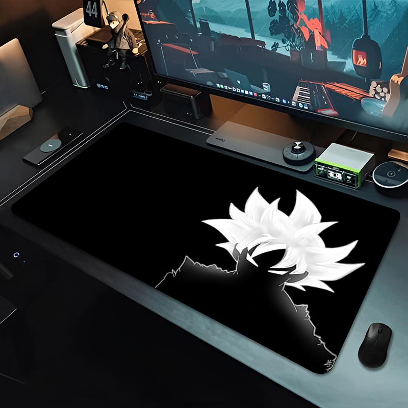 لوحة ماوس كبيرة بتصميم دراغون  - مراجعة Desk Setup Black وسعره