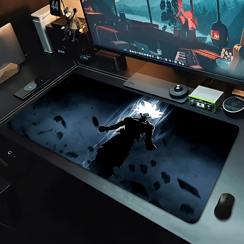 لوحة ماوس كبيرة بتصميم دراغون  - مراجعة Desk Setup Black وسعره