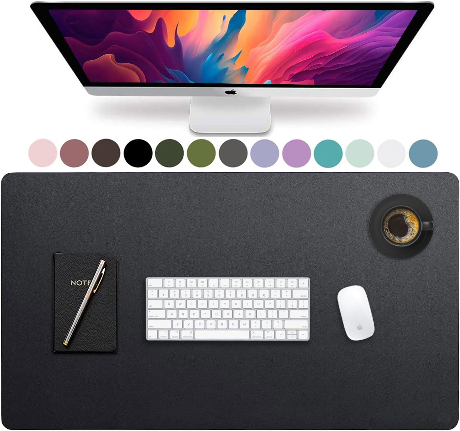لوحة مكتب جلدية كبيرة الحجم، و - مراجعة Desk Pad Leather Large وسعره