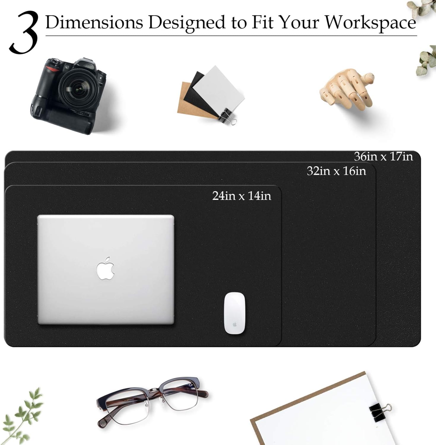 لوحة مكتب جلدية كبيرة الحجم، و - مراجعة Desk Pad Leather Large وسعره
