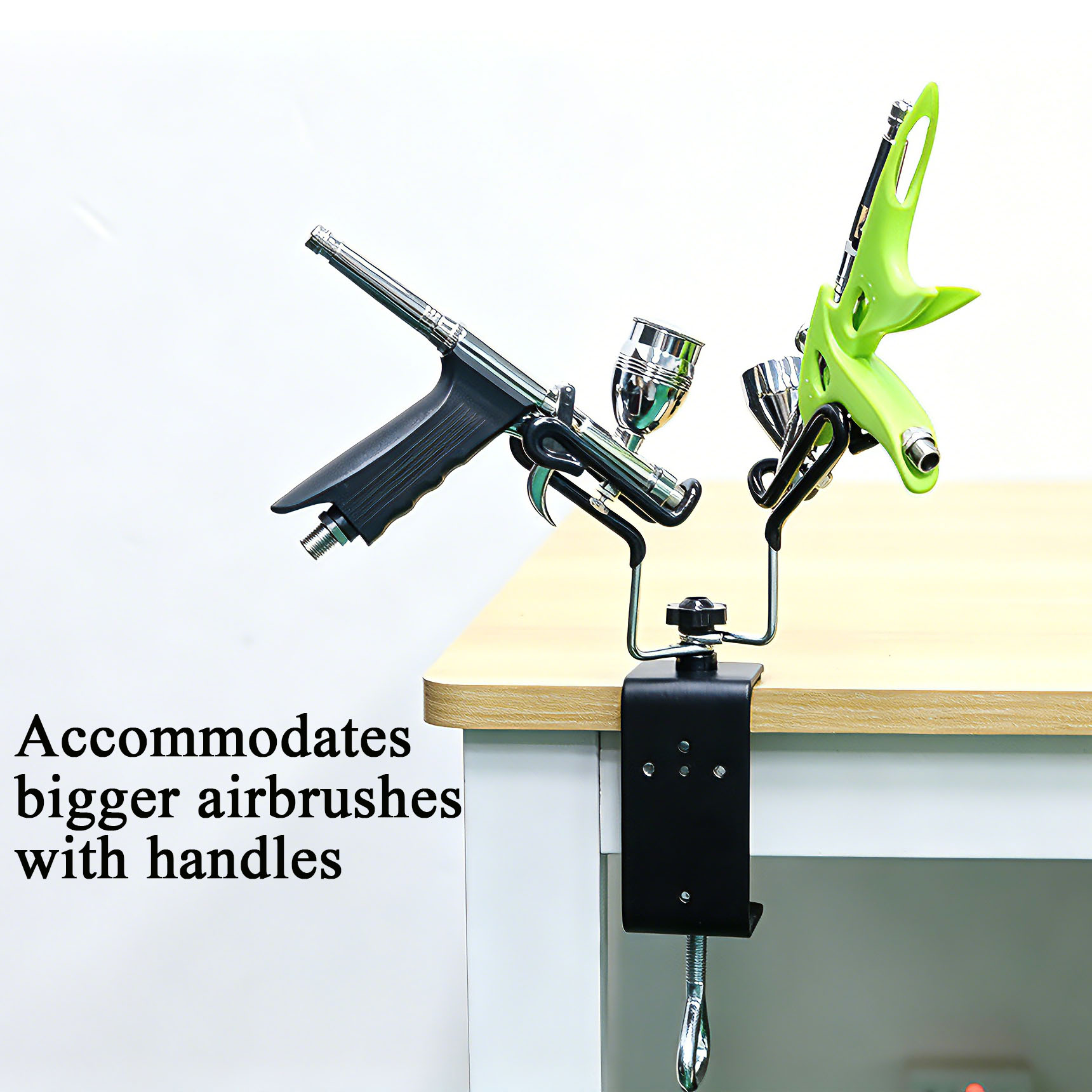 حامل كبير للفرشاة الهوائية، حا - مراجعة Desk Setup Kit وسعره