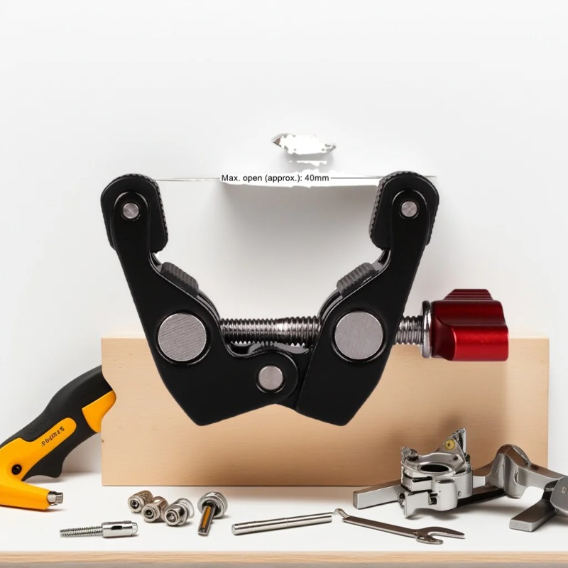 سوبر المشبك كاميرا المشبك جبل  - مراجعة Monitor Arm Clamp وسعره