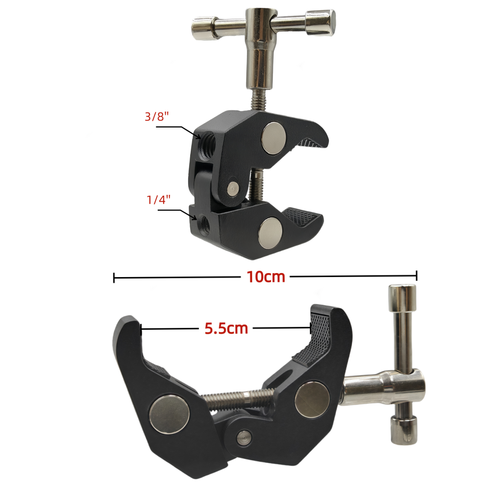 ذراع سحري معدني 11 بوصة مفصل م - مراجعة Monitor Arm Clamp وسعره