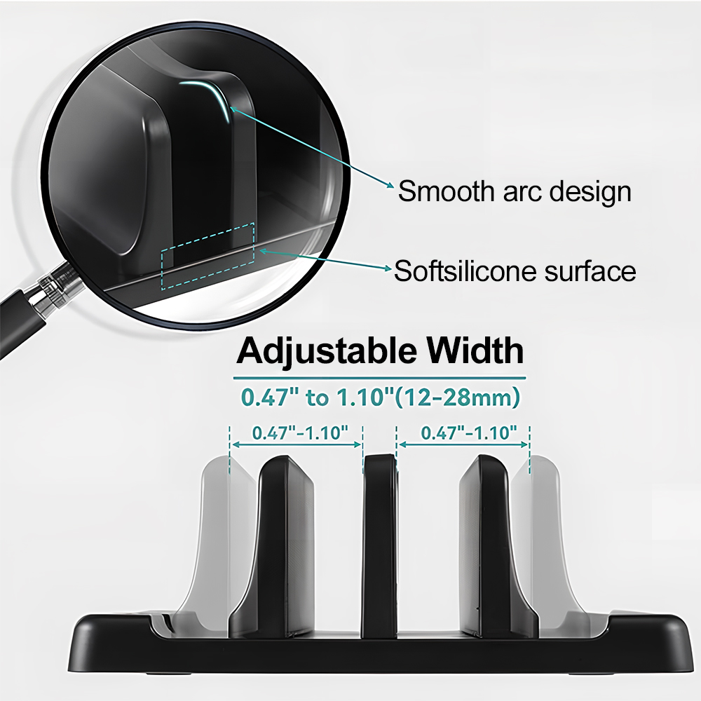حامل كمبيوتر محمول من مادة ABS - مراجعة Desk Setup Stand وسعره