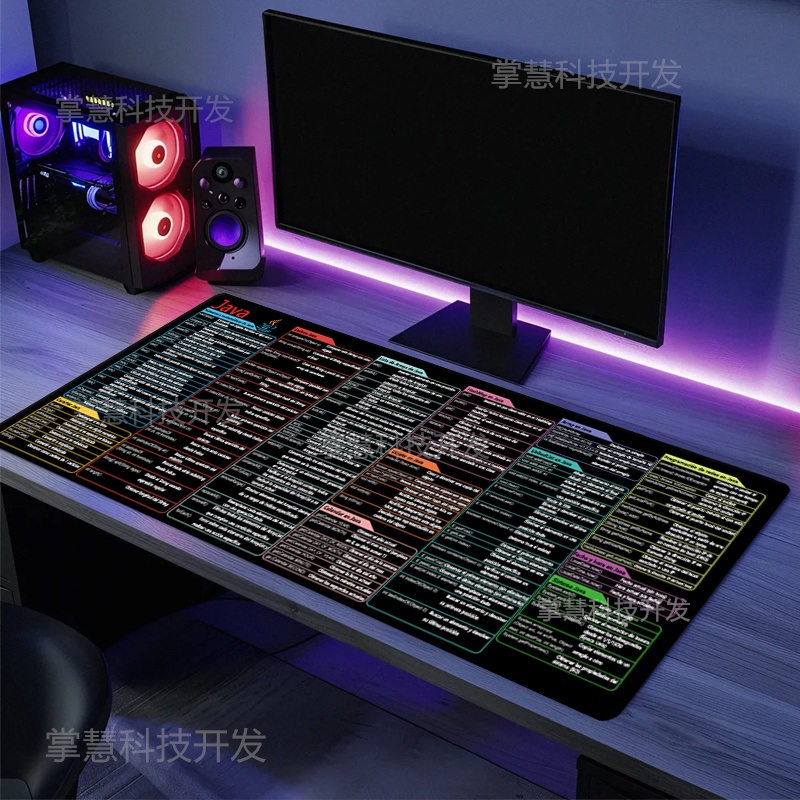 لوحة ماوس برمجة جافا الإسبانية - مراجعة Desk Setup Rug وسعره