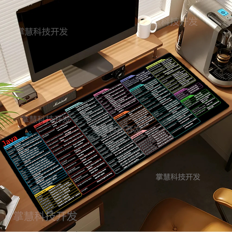 لوحة ماوس برمجة جافا الإسبانية - مراجعة Desk Setup Rug وسعره