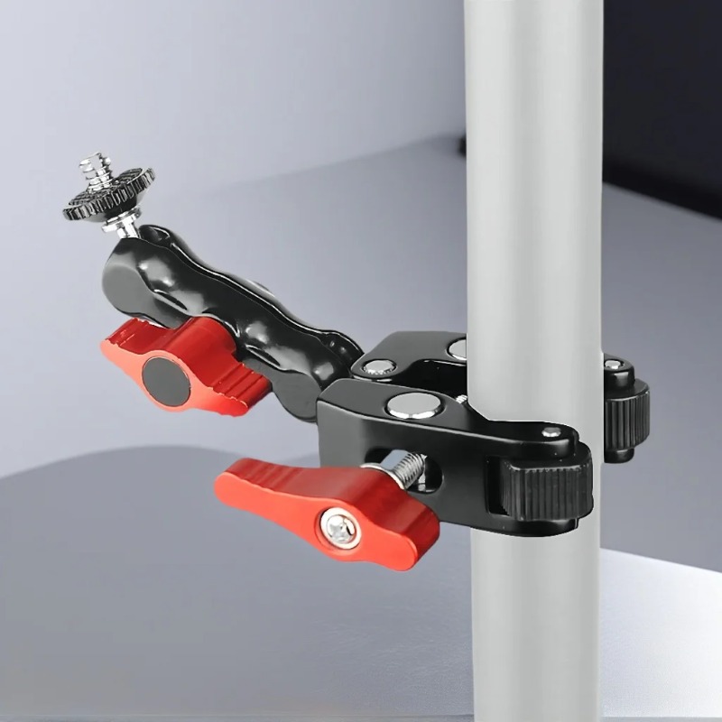 مشبك كاميرا فائق القوة مع حامل - مراجعة Monitor Arm Clamp وسعره