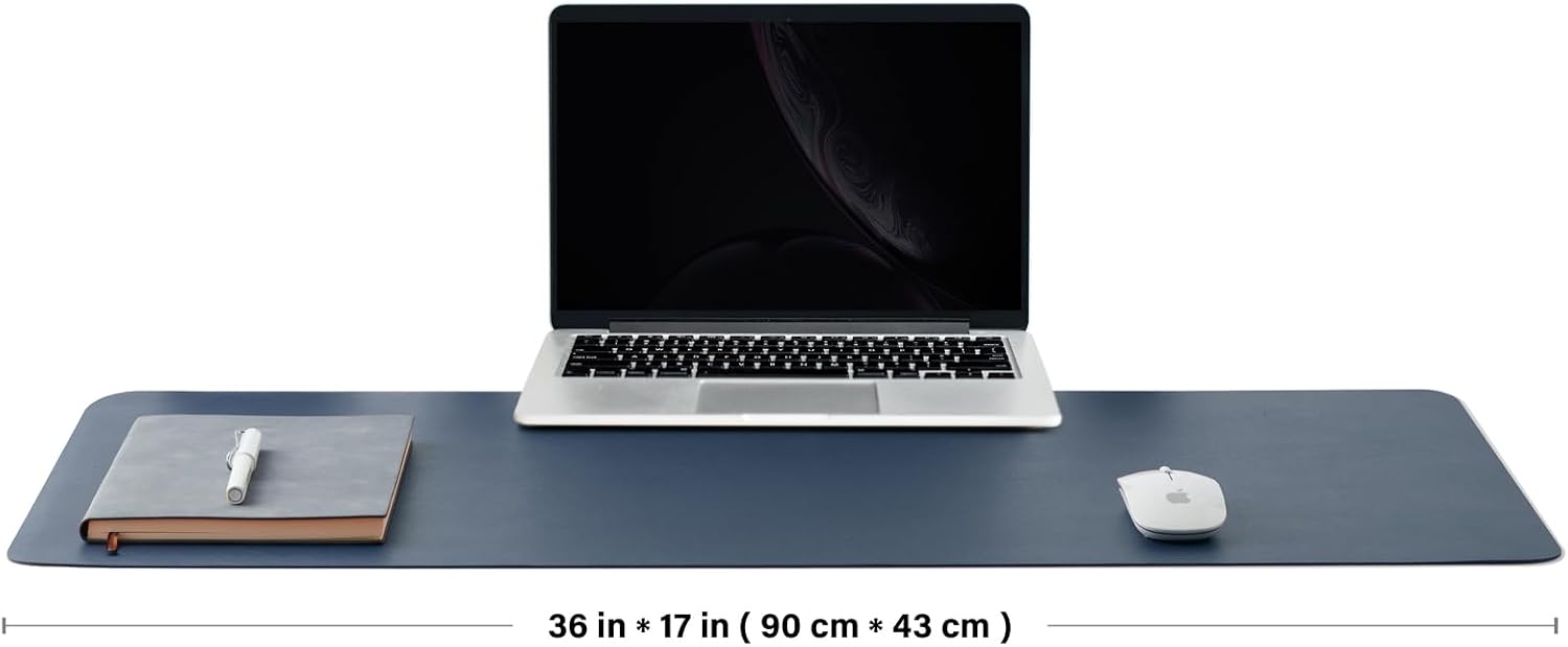 سجادة مكتب من الفلين مزدوجة ال - مراجعة Desk Pad Leather Large وسعره