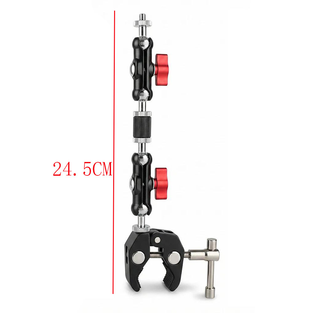 مشبك معدني فائق القوة 1/4 بوصة - مراجعة Monitor Arm Clamp وسعره