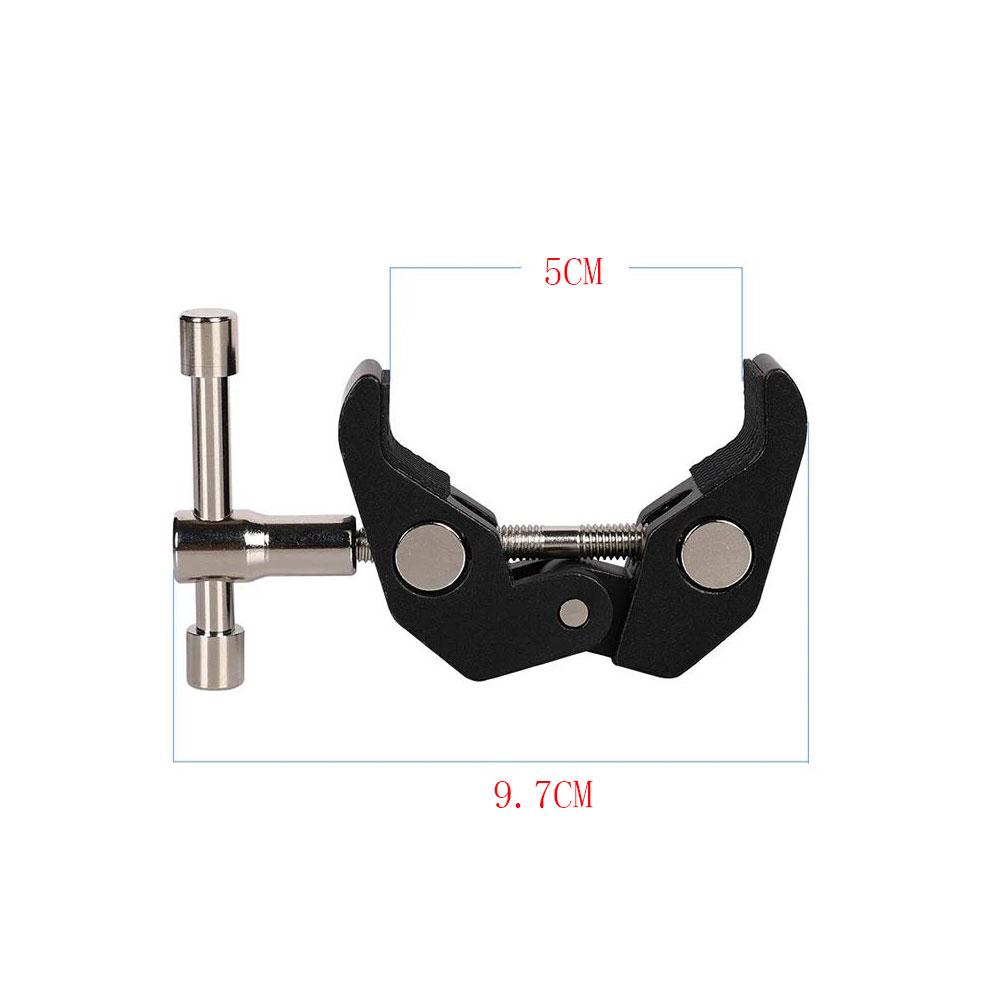 مشبك معدني فائق القوة 1/4 بوصة - مراجعة Monitor Arm Clamp وسعره