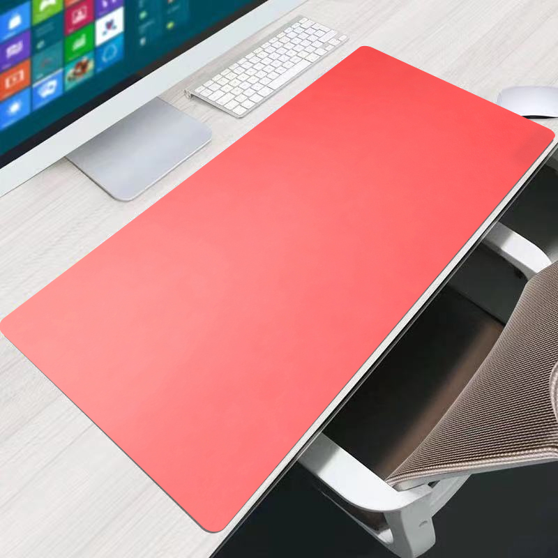 لوحة ماوس حمراء للمكتب، حصيرة  - مراجعة Desk Setup Mat وسعره