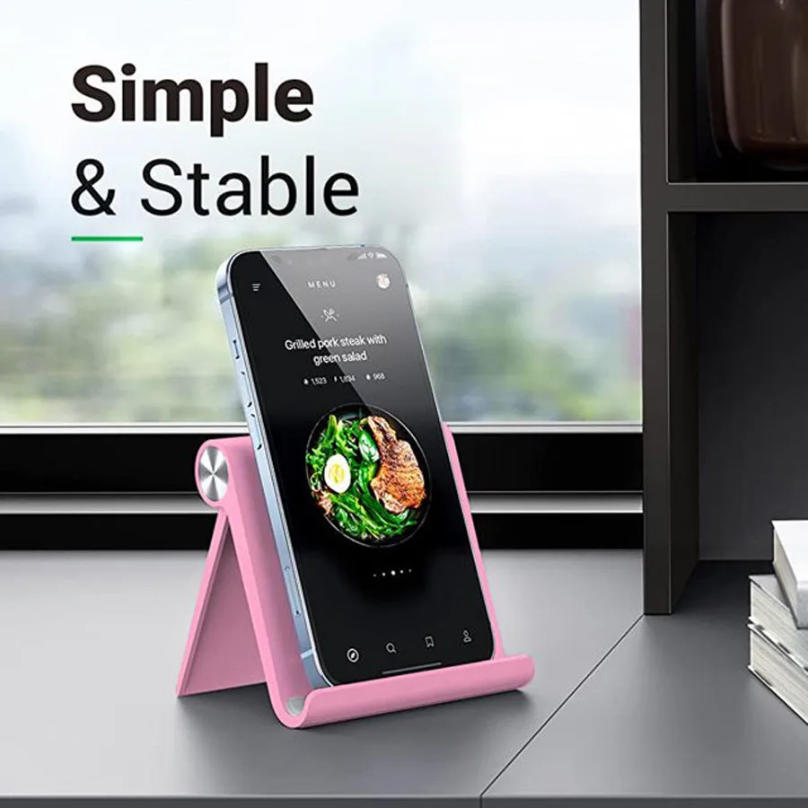 حامل هاتف مكتبي قابل للطي، قاب - مراجعة Desk Setup Stand وسعره