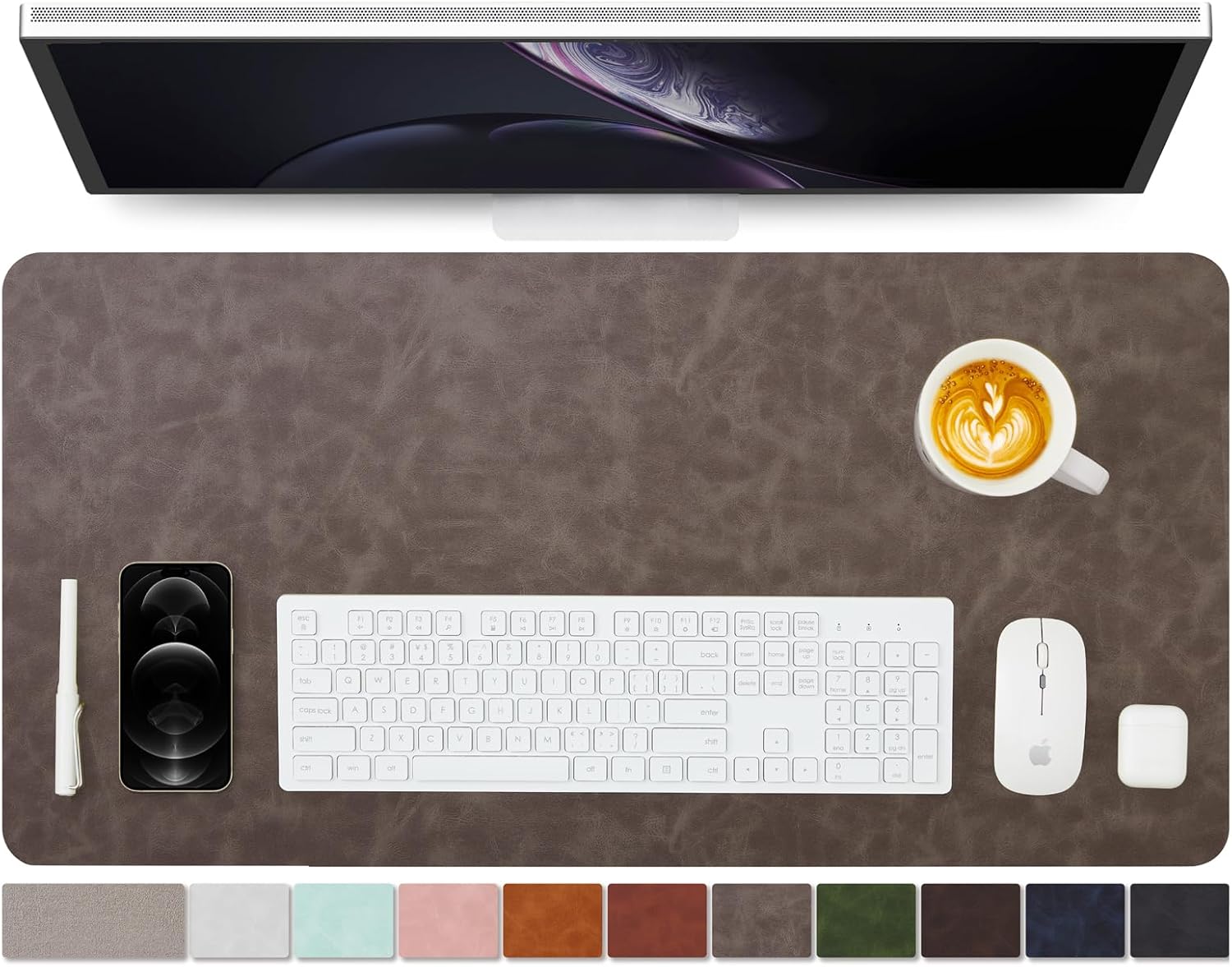 بساط مكتب من الجلد من YSAGI -  - مراجعة Desk Pad Leather Large وسعره