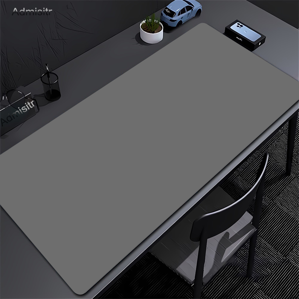 لوحة ماوس سوداء كبيرة بلون واح - مراجعة Desk Pad Leather Large وسعره