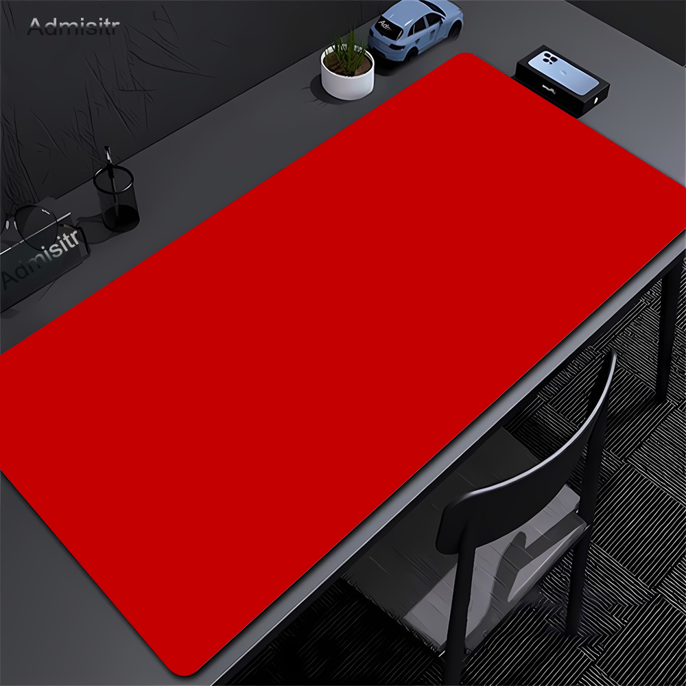 لوحة ماوس سوداء كبيرة بلون واح - مراجعة Desk Pad Leather Large وسعره