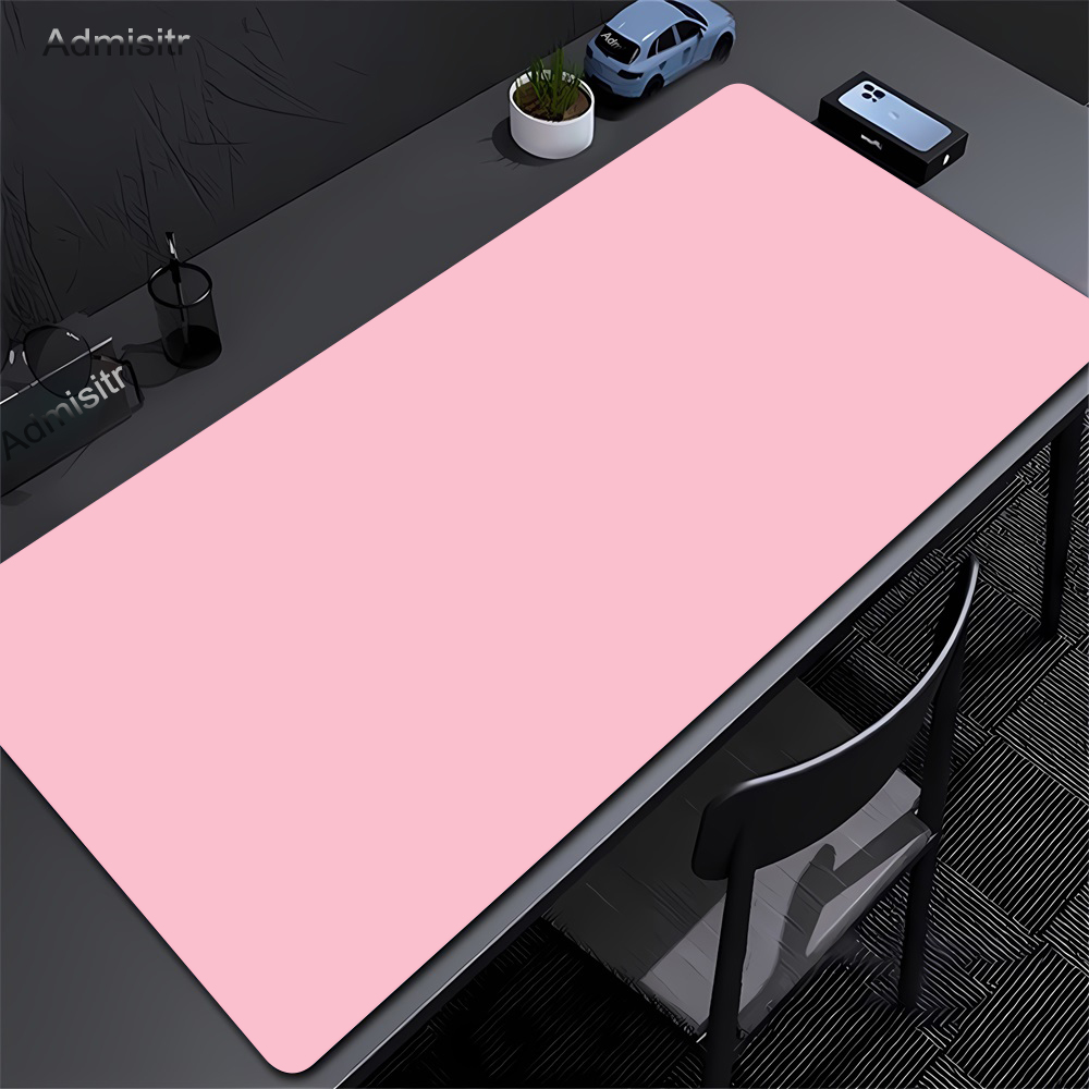 لوحة ماوس سوداء كبيرة بلون واح - مراجعة Desk Pad Leather Large وسعره