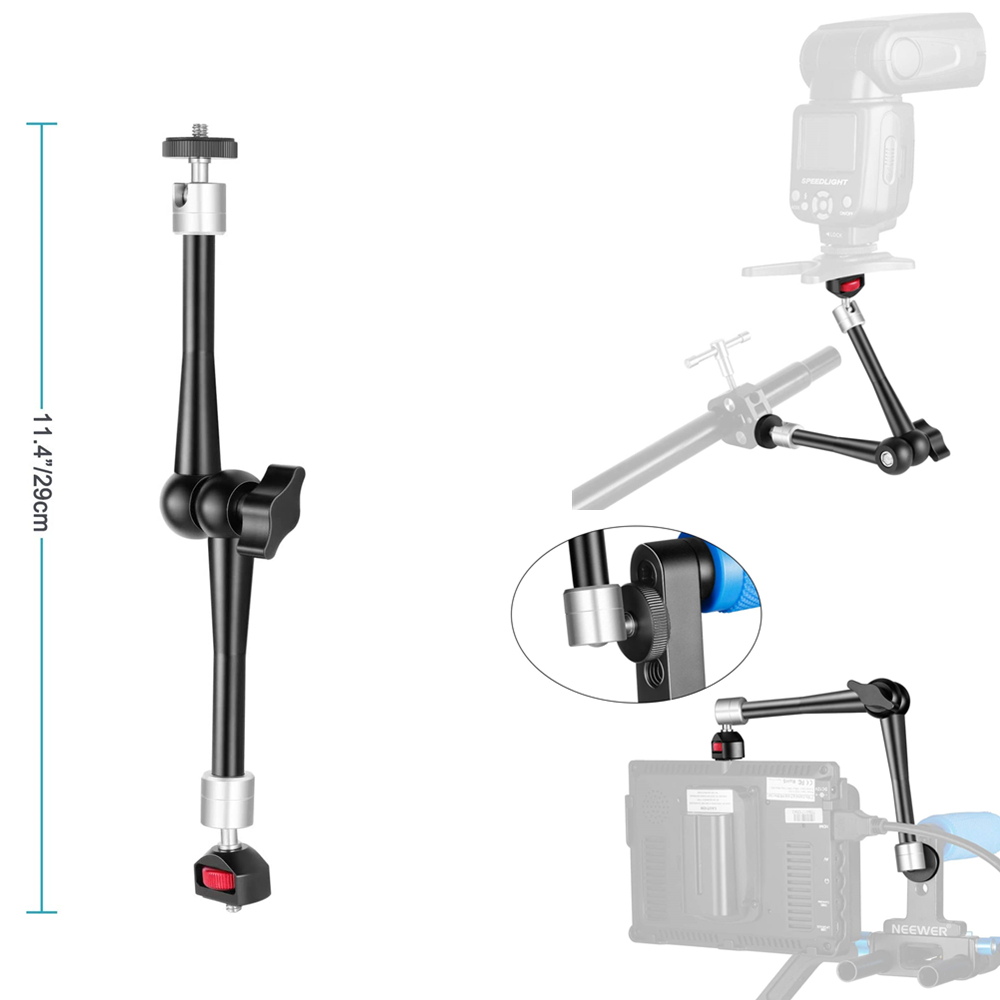 ذراع مفصلي قابل للتعديل بآلية  - مراجعة Monitor Arm Clamp وسعره