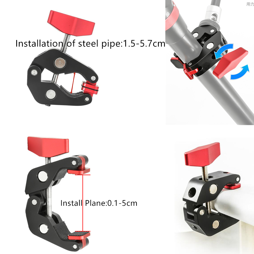 ذراع مفصلي قابل للتعديل بآلية  - مراجعة Monitor Arm Clamp وسعره
