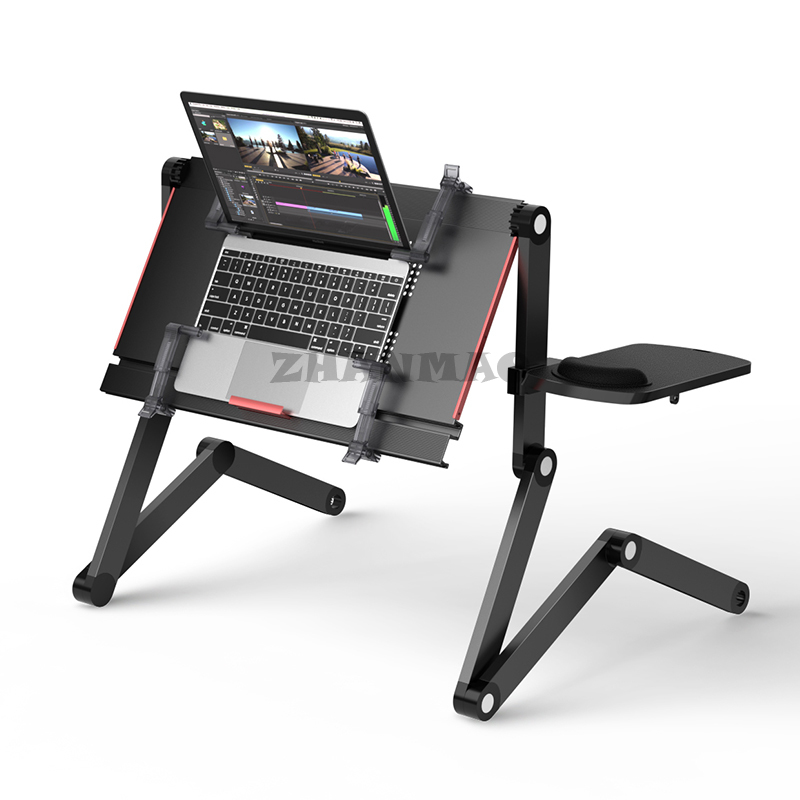 كذب مسطح على السرير، مكتب كمبي - مراجعة Desk Setup For Laptop وسعره