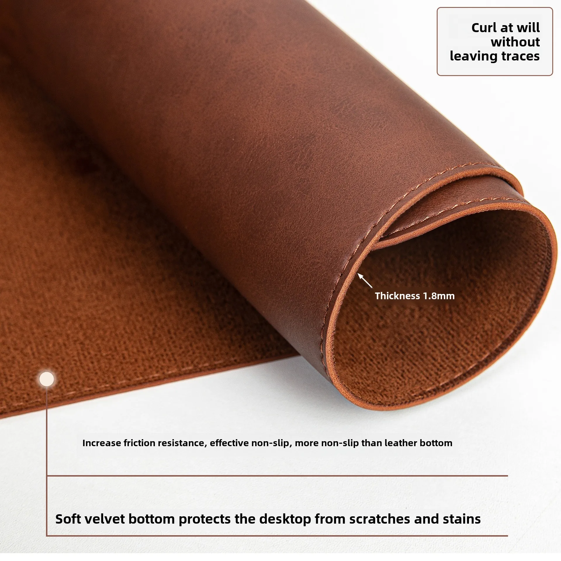 وسادة مكتب مقاومة للماء من الب - مراجعة Desk Pad Leather Large وسعره