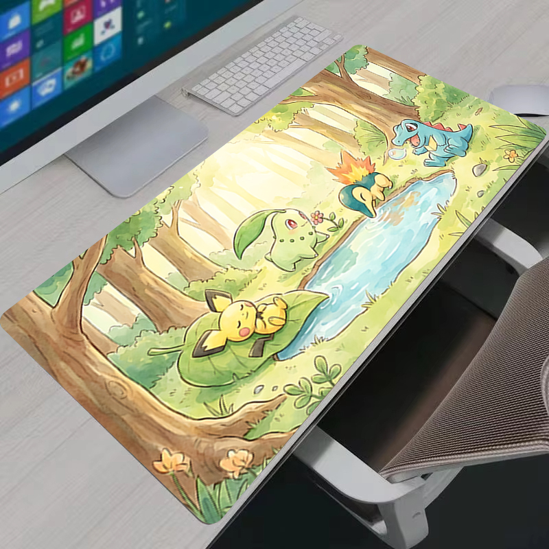 لوحة ماوس أنيمي لألعاب الكمبيو - مراجعة Desk Setup Mat وسعره